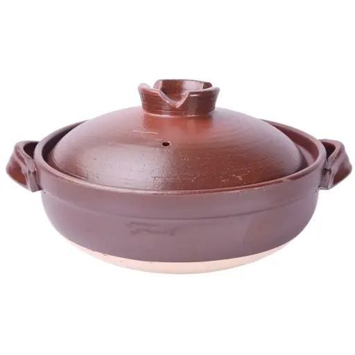 [CRM0816] Donabe Nabe 27 cm (Brown)