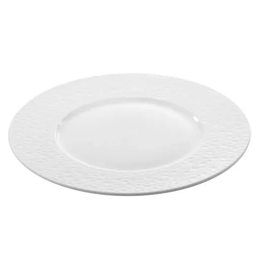 [CRM0939] Fine Dining Plate 11" (White Meteorite)