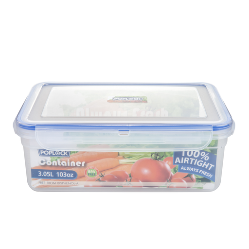 [KIT0230] Food Container 3,050 ml (Pop Lock, #9125)