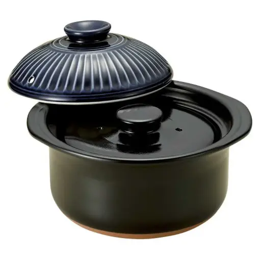 [KJP0870] GINPO 菊花 ごはん土鍋 2.6 L