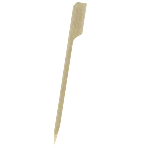 [DIS0038] Flag Shaped Bamboo Skewers with Skin 9 cm (100 Pcs)