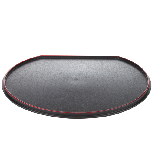 [ABS0033] Half-Moon Tray 41x37 cm (Black)