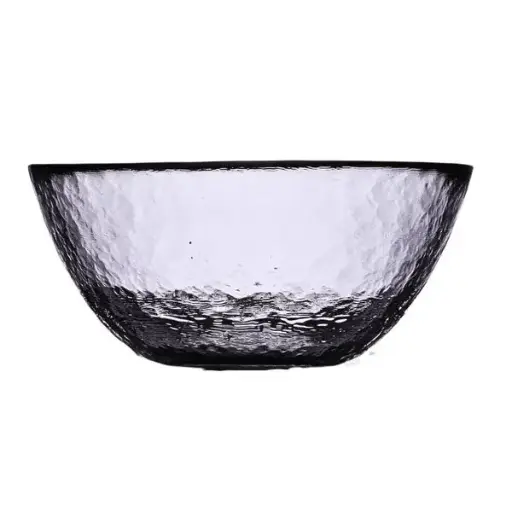 [GLS0120] ハンマー ガラス鉢 12.5 cm
