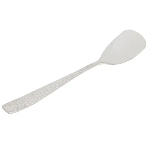 [KFS0047] 鎚目アイススプーン 14.2 cm (18-8)
