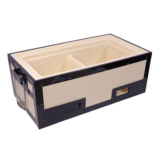 [KJP0751] 石川 珪藻土コンロ 39x22x17 cm