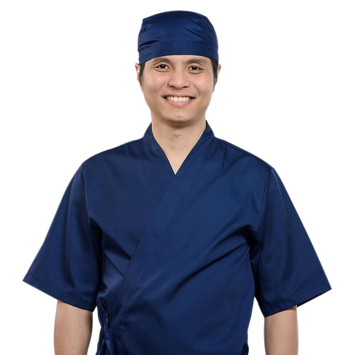 [CLH0039] เสื้อ Pro Chef ญี่ปุ่นสีน้ำเงิน XL