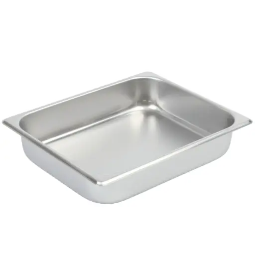 [KST0365] KAIBA Stainless Steel GN Pan 1/2-6 cm (18-8)