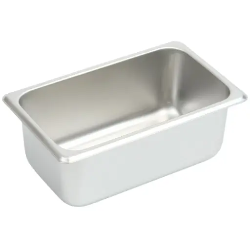 [KST0374] KAIBA Stainless Steel GN Pan 1/4-10 cm (18-8)