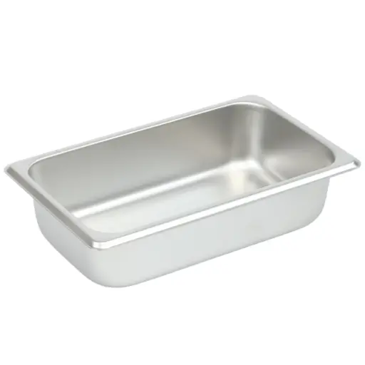 [KST0373] KAIBA Stainless Steel GN Pan 1/4-6 cm (18-8)