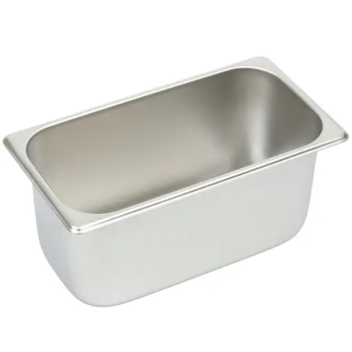 [KST0371] KAIBA Stainless Steel GN Pan 1/3-15 cm (18-8)