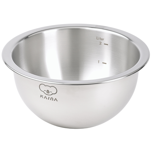 [KST0228] KAIBA Stainless Steel Mixing Bowl 20 cm (18-8)