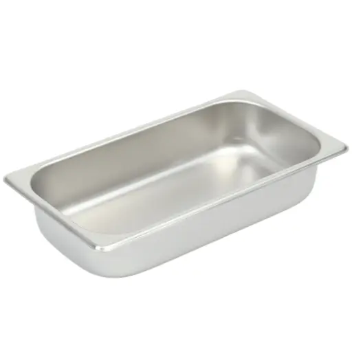 [KST0369] KAIBA Stainless Steel GN Pan 1/3-6 cm (18-8)