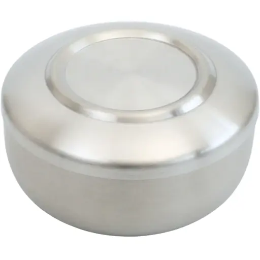 [STL0018] Korean Stainless Steel Rice Bowl with Lid 4.2" (18-8)