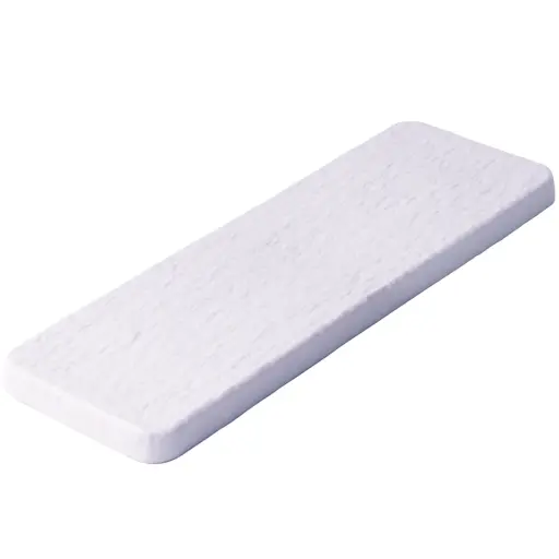 [CRM0908] Maki Sushi Plate 14" (White Stone)