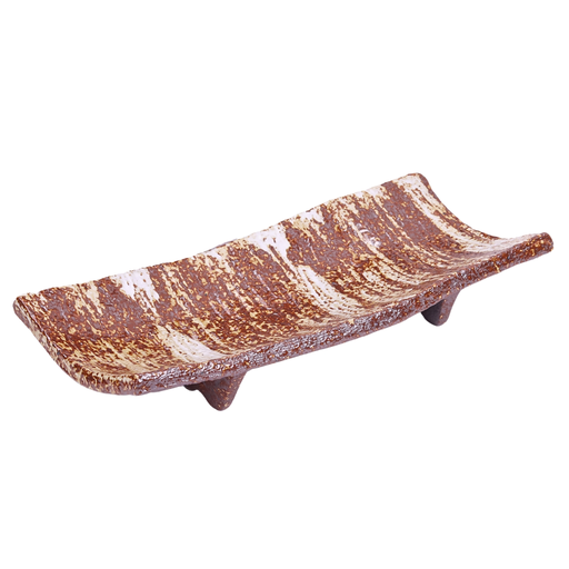 [CRM0869] Maki Sushi Plate 26x11 cm (Wooden)
