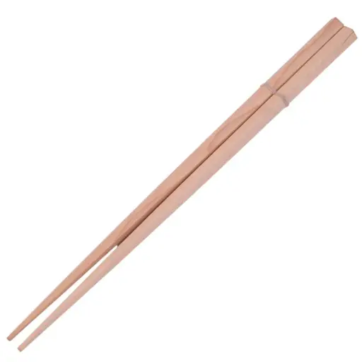 [WOD0099] 五角箸 23 cm (メープル)