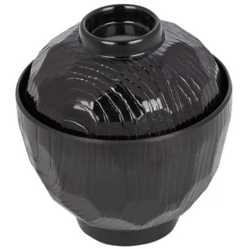 [MLM0174] ZEN SERIES 亀甲汁椀 黒色