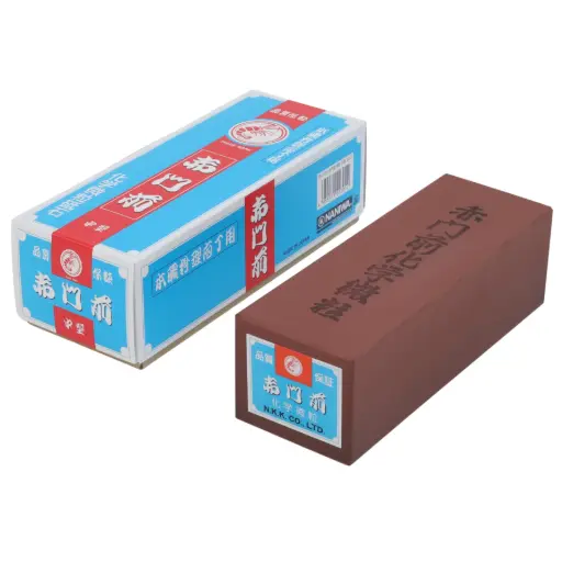 [KNF0040] Naniwa Akamonzen Medium Sharpening Stone #600