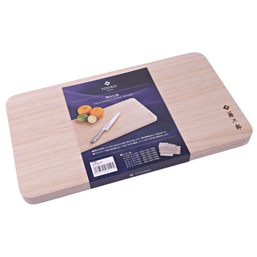 [KJP0746] เขียงไม้เพาโลเนีย 35x20x2 ซม.
