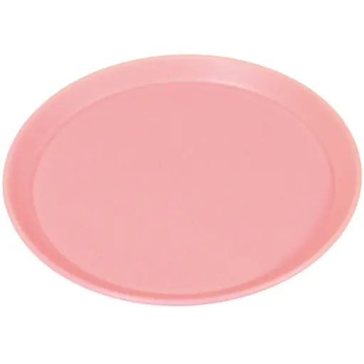 [CRJ0021] จานกลม Pearl Pink 17.5 ซม.