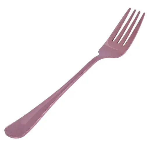 [KFS0075] Dining Fork 184 mm (Old English, Pink Gold)