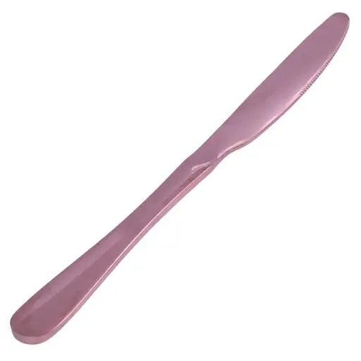 [KFS0076] Dining Knife 232 mm (Old English, Pink Gold)