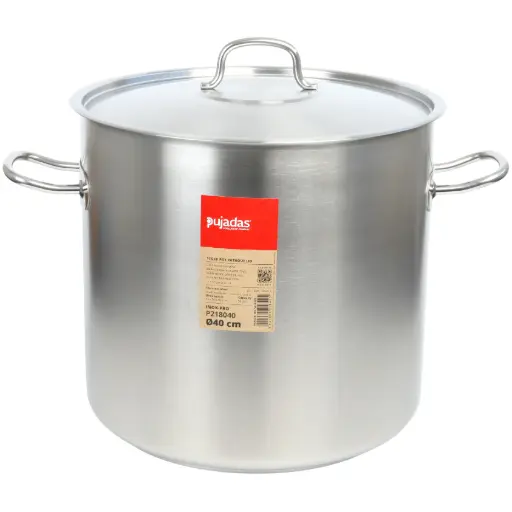 [SET0142] Pujadas Stainless Steel Stock Pot 40 cm