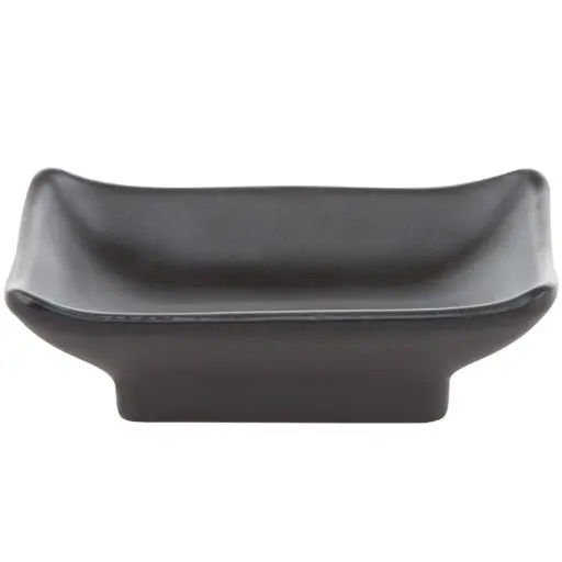 [MLM0097] Rectangular Sauce Dish 4” (Zen Black)