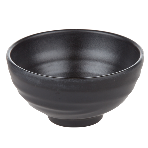[MLM0086] ชามข้าวดำ 4.25 นิ้ว Zen Series