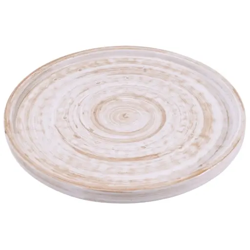 [CRM0771] Round Cafe Plate 7" (Clay Strom)