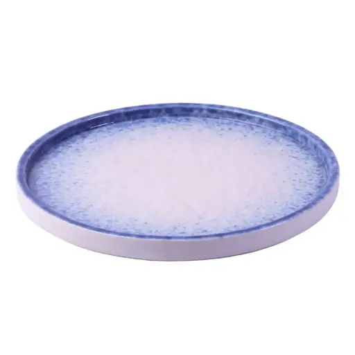 [CRM0769] Round Cafe Plate 9" (Cloud)
