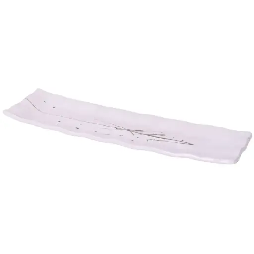 [CRJ0087] Shiromidare Hake Sanma Long Plate 12.5"