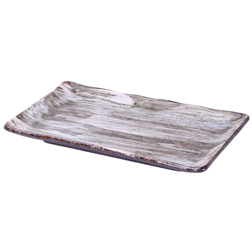 [CRJ0152] Silver Color Plate 8"