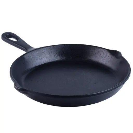 [MLM0140] Skillet Shaped Dish 9.5" (Zen Black)
