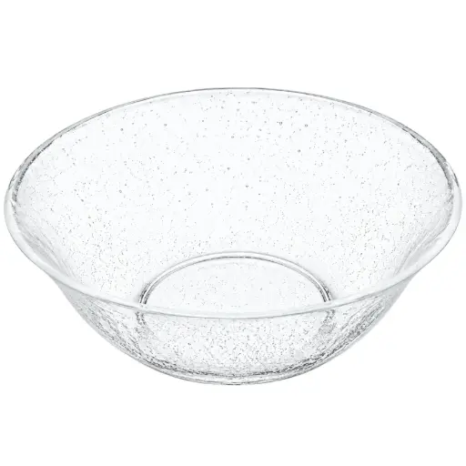 [GLS0124] Snow Glass Bowl 25 cm