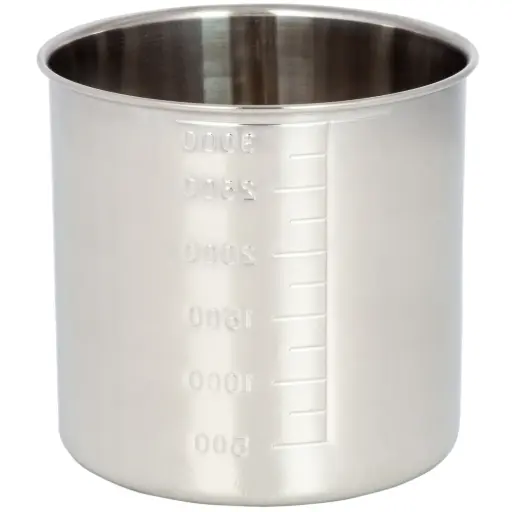 [KJP0108] Stainless Steel Canister 16 cm 3000 ml