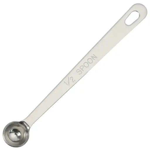 [KJP0161] Stainless Steel Measuring Spoon 0.5 ml (18-8)