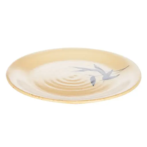 [CRM0525] Summer Bamboo Round Dish 7.5 inches