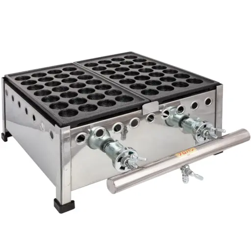 [KJP0628] Takoyaki Stove 38 mm (28 Holes x 2 Plates)