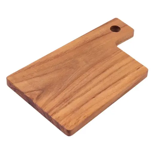 [WOD0122] Teak Wood Cutting Board 10x16 cm