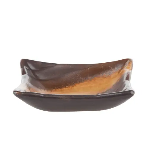 [CRM0376] Square Sauce Dish (Volcano)