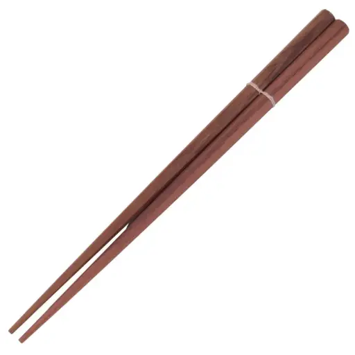 [WOD0105] 八角箸 23 cm (クルミ)