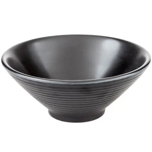 [MLM0186] Wide Mouth Bowl 9" (Zen Black)