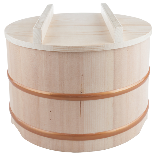 [SET0025] ชุดถังไม้เก็บข้าว 12 นิ้ว (30 ซม.)