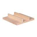 [KJP0121] Wooden Lid For Tamagoyaki Pan 21x21 cm