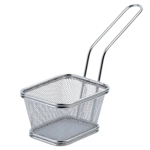 [STL0040] Stainless Steel French Fry Basket 10x9x6 cm