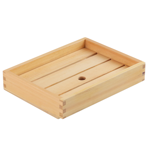 [KWD0031] 木製トレー 網付 28x21x5 cm