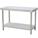 [KAI0156] โต๊ะสเตนเลส 75x140x85 ซม.