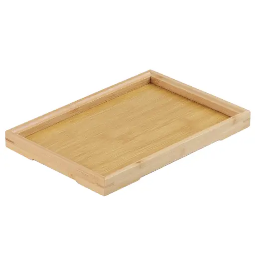 [WOD0142] ถาดไม้ไผ่ 28x19 ซม.