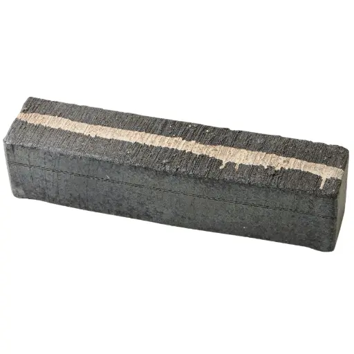 [CRJ0044] 黒窯変クワトロ台皿 34x8x8 cm